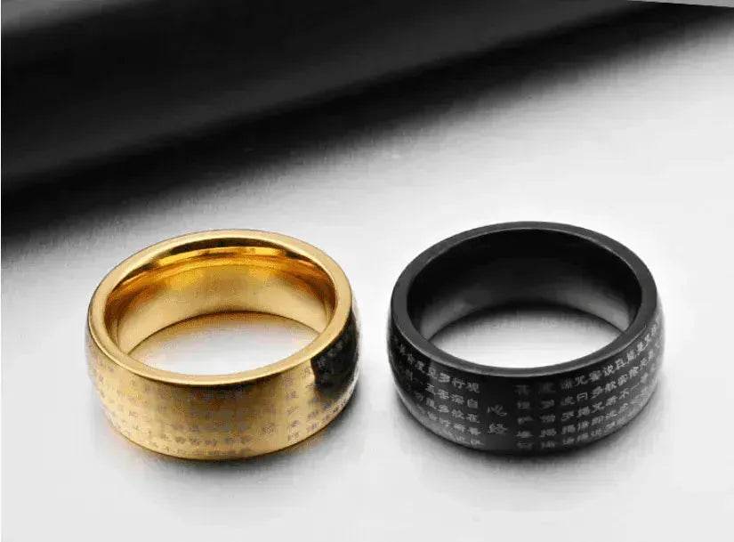 Men's Ban Ruoxin Sutra Ring