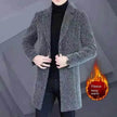 Men's  Elegant Duster Mid-length Slim-fit Woolen Coat