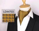 Men's Elegant Silk Scarf Floral Collar Mouth Napkin