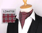 Men's Elegant Silk Scarf Floral Collar Mouth Napkin