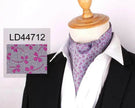 Men's Elegant Silk Scarf Floral Collar Mouth Napkin