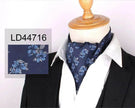 Men's Elegant Silk Scarf Floral Collar Mouth Napkin
