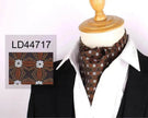 Men's Elegant Silk Scarf Floral Collar Mouth Napkin