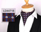 Men's Elegant Silk Scarf Floral Collar Mouth Napkin