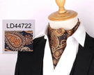 Men's Elegant Silk Scarf Floral Collar Mouth Napkin