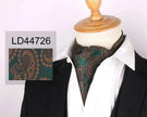 Men's Elegant Silk Scarf Floral Collar Mouth Napkin