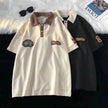 Men's Fashion Casual Retro Waffle Short Sleeve