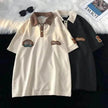 Men's Fashion Casual Retro Waffle Short Sleeve