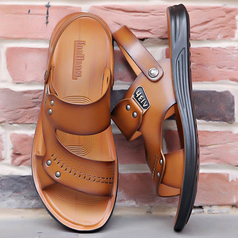 Men's Genuine Leather Wear-resisting Non-slip Sandals for men