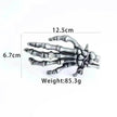 Men's Leather Belt Skull Big Head  Claw Outdoor Rider
