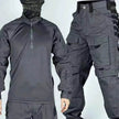 Men's Long Sleeve Spring And Autumn Training Wear Camouflage Suit