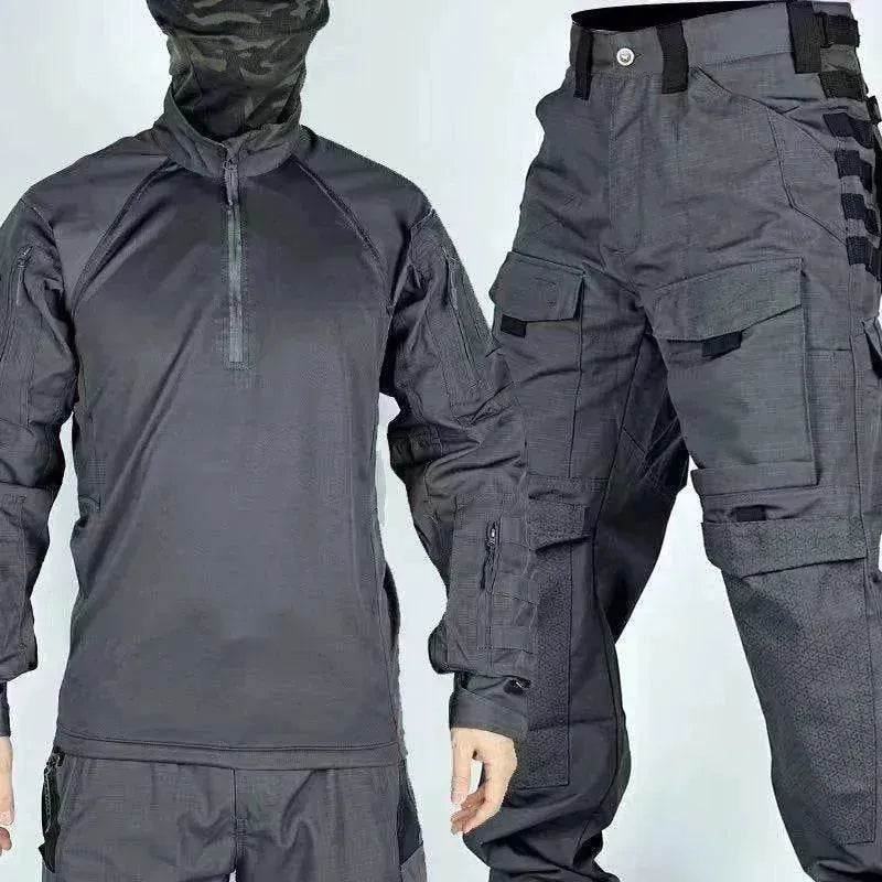 Men's Long Sleeve Spring And Autumn Training Wear Camouflage Suit
