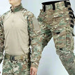 Men's Long Sleeve Spring And Autumn Training Wear Camouflage Suit