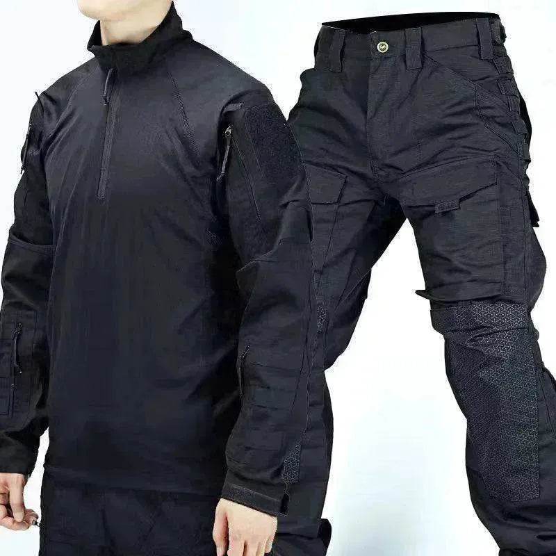 Men's Long Sleeve Spring And Autumn Training Wear Camouflage Suit