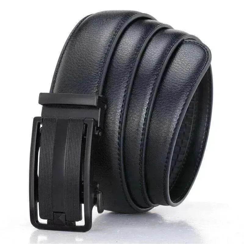 Men's Ratchet Belt Leather Mens Belt With Slide Buckle Ratchet Belts For Men USA
