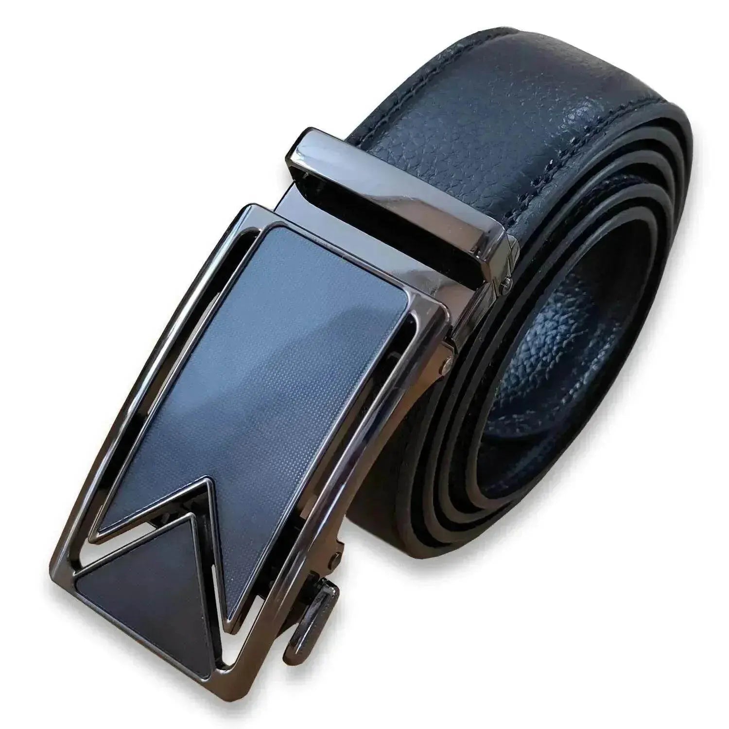 Men's Ratchet Belt Leather Mens Belt With Slide Buckle Ratchet Belts For Men USA