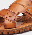 Men's Sandals Beach Shoes Top Layer Cattlehide Leather Fashion