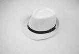 Men's casual straw hats for summer trips: trendy sunshade!