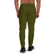 Men's  Premium Recycled Fleece Joggers-Urban Logo Karaka Green