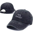 Hip-Hop Hats Outdoor Caps Yes Daddy Embroidery Caps - Mens And Womens