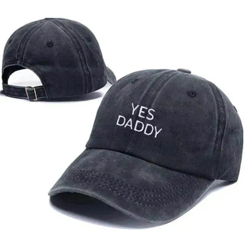 Hip-Hop Hats Outdoor Caps Yes Daddy Embroidery Caps - Mens And Womens