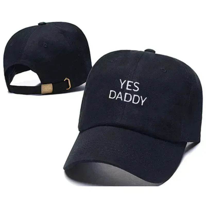 Hip-Hop Hats Outdoor Caps Yes Daddy Embroidery Caps - Mens And Womens