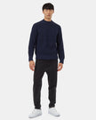 Highline Mock Neck Waffle Crew