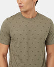 Bike Around Print T-Shirt