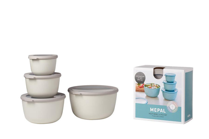 Mepal - Cirqula 4-Piece Deep Round Container