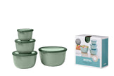 Mepal - Cirqula 4-Piece Deep Round Container