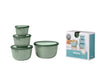 Mepal - Cirqula 4-Piece Deep Round Container