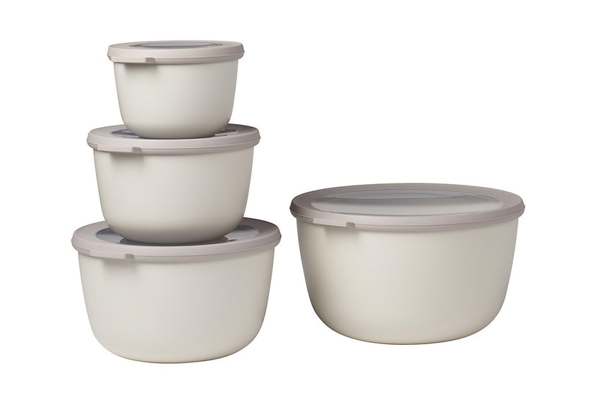 Mepal - Cirqula 4-Piece Deep Round Container