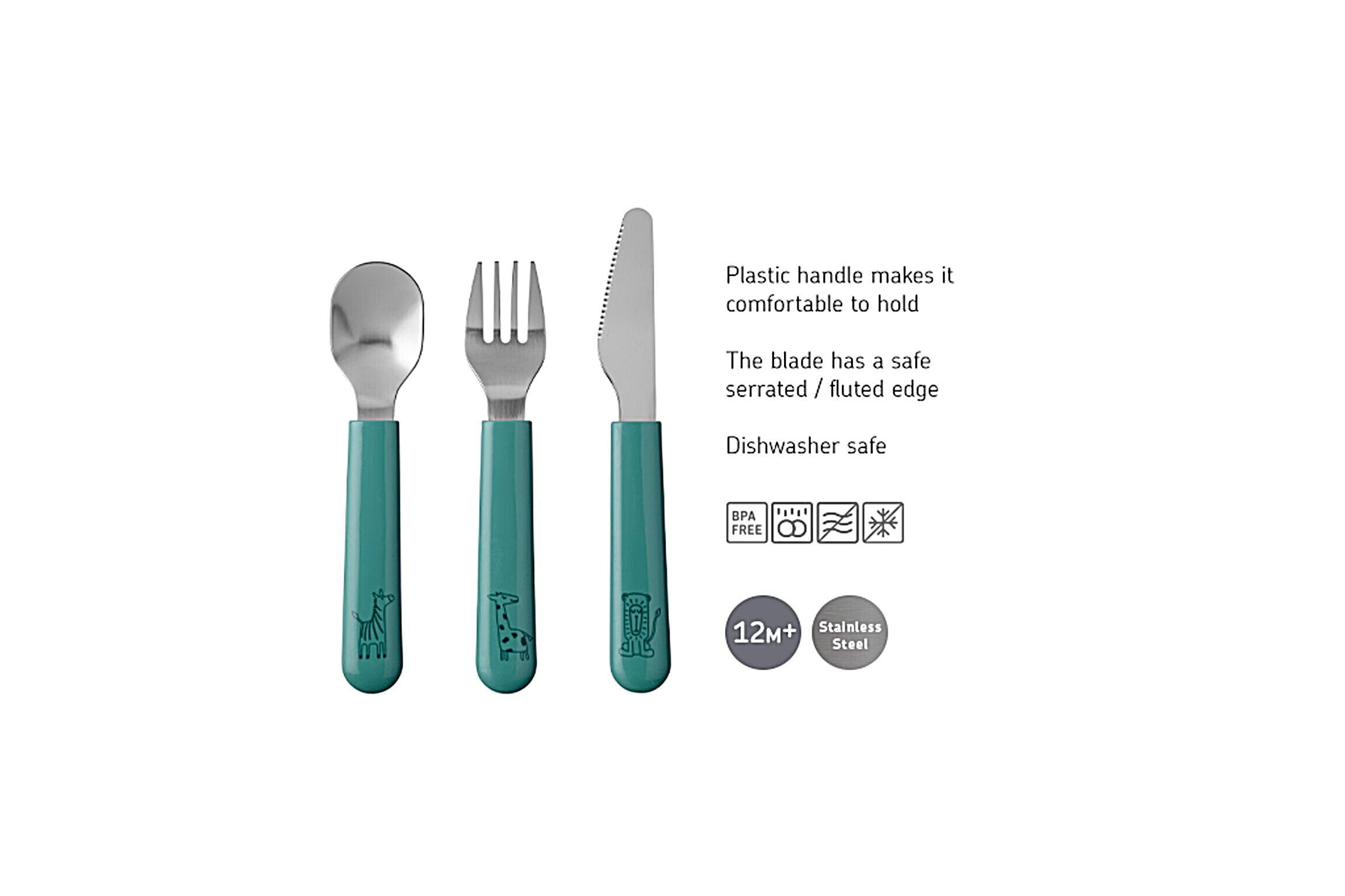 Mepal - Mio Childrens Cutlery 3-Piece Set