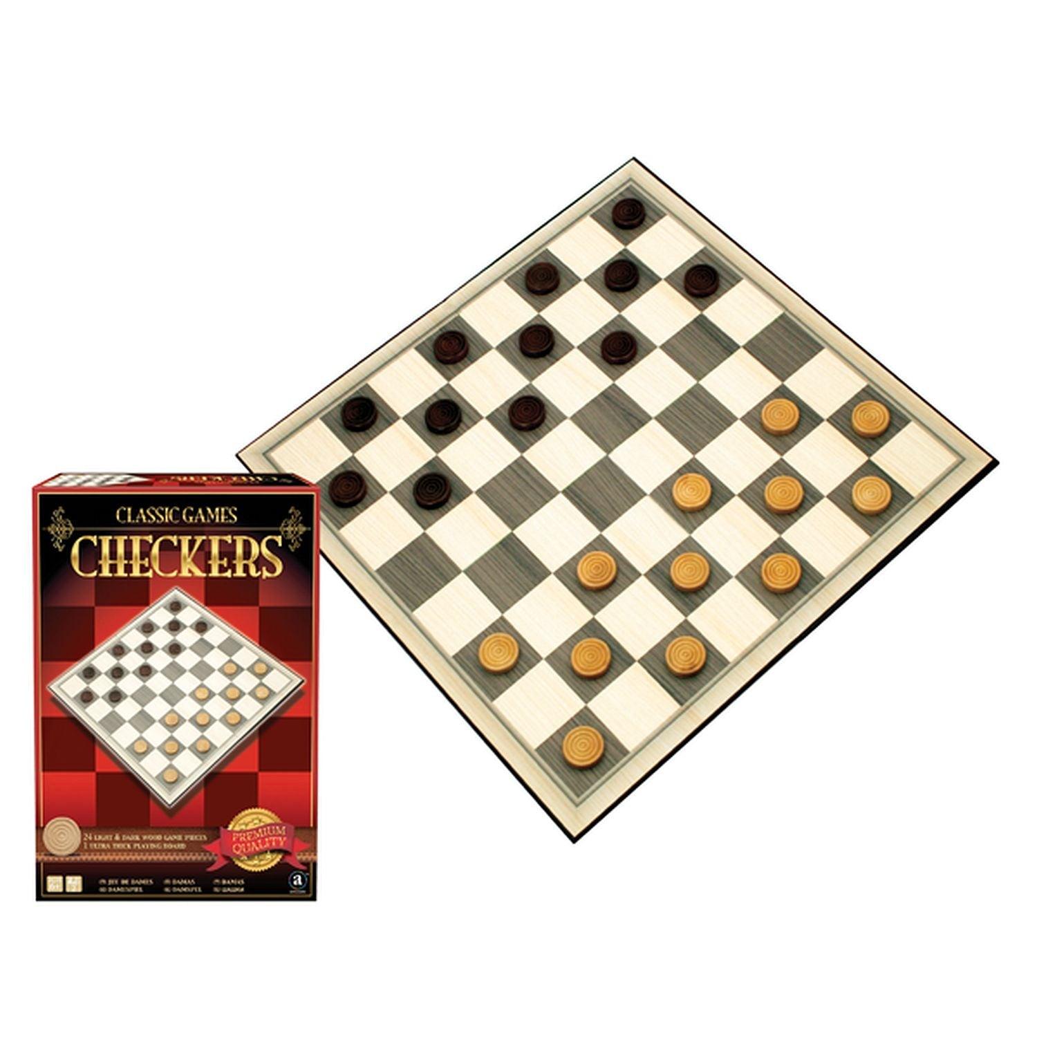 Merchant Ambassador - Wood Checkers