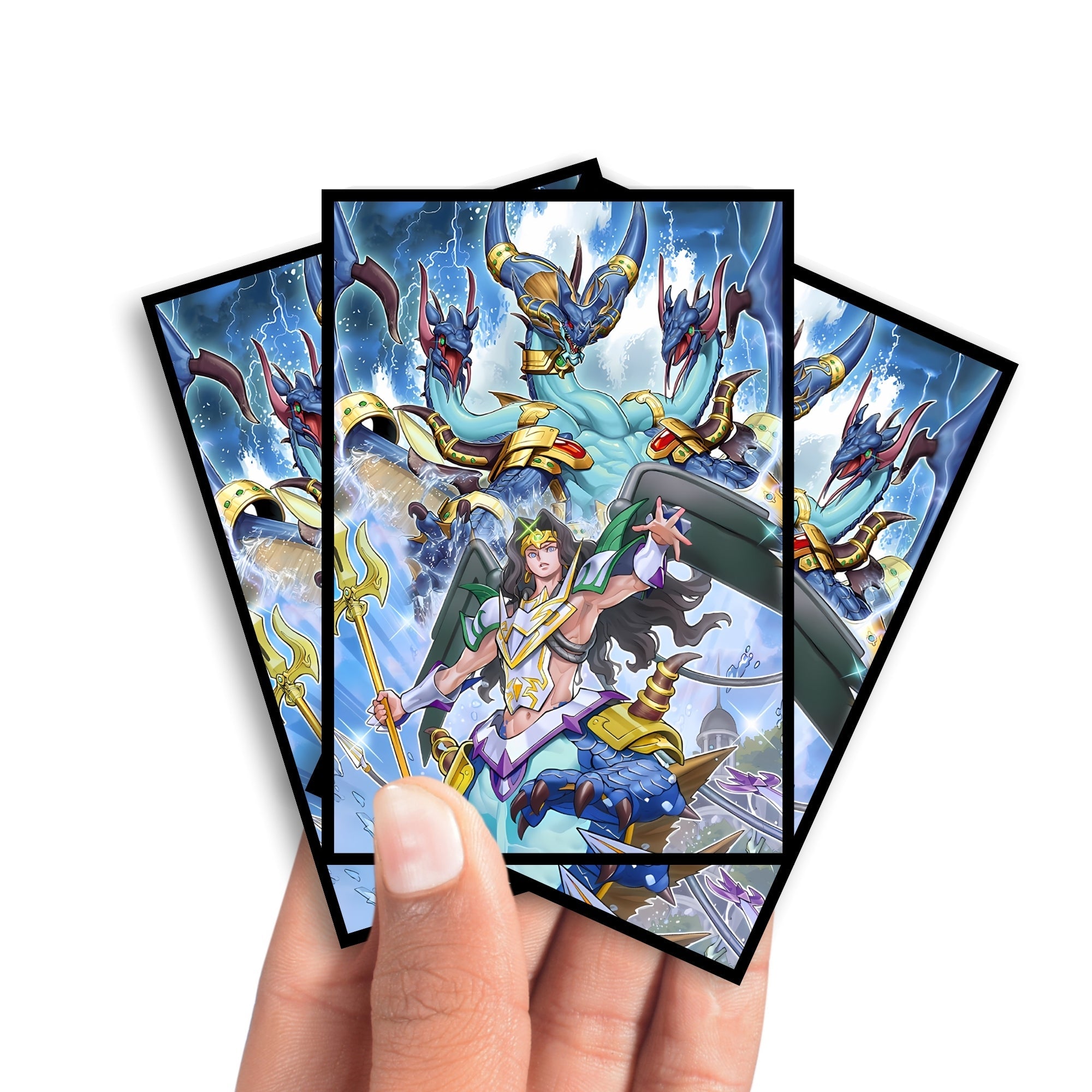 Manches de cartes de l'archétype Mermail Atlantean