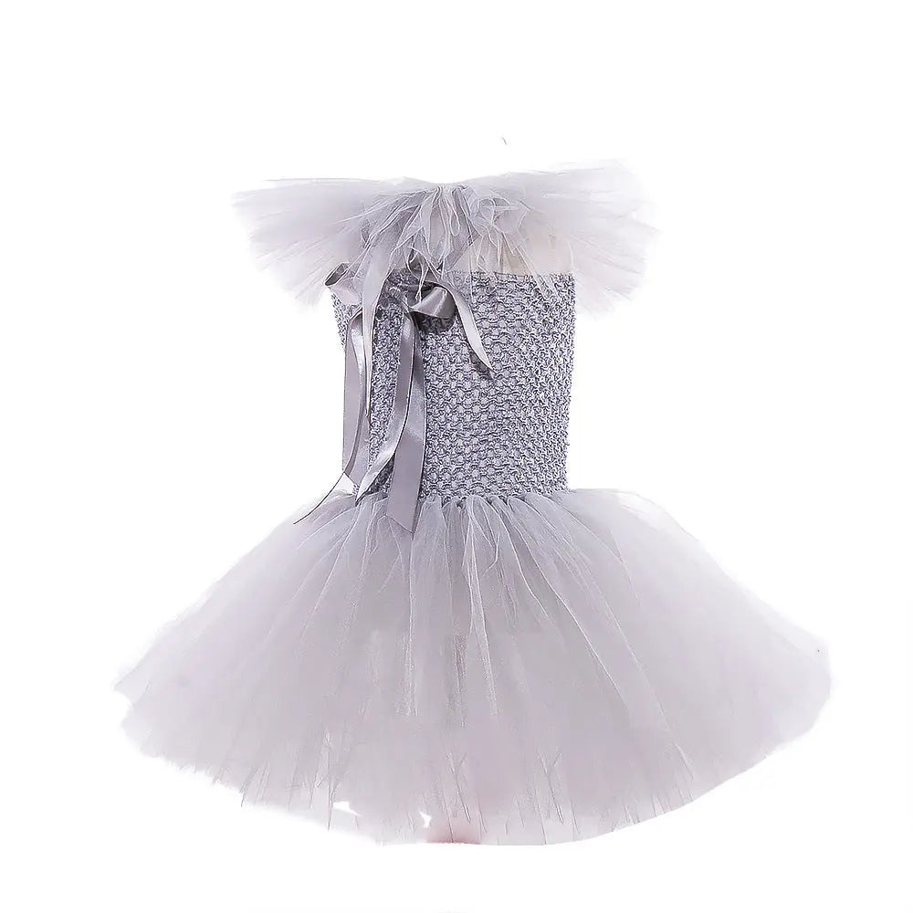 Mesh Princess Dress Set Children's Halloween Costume
