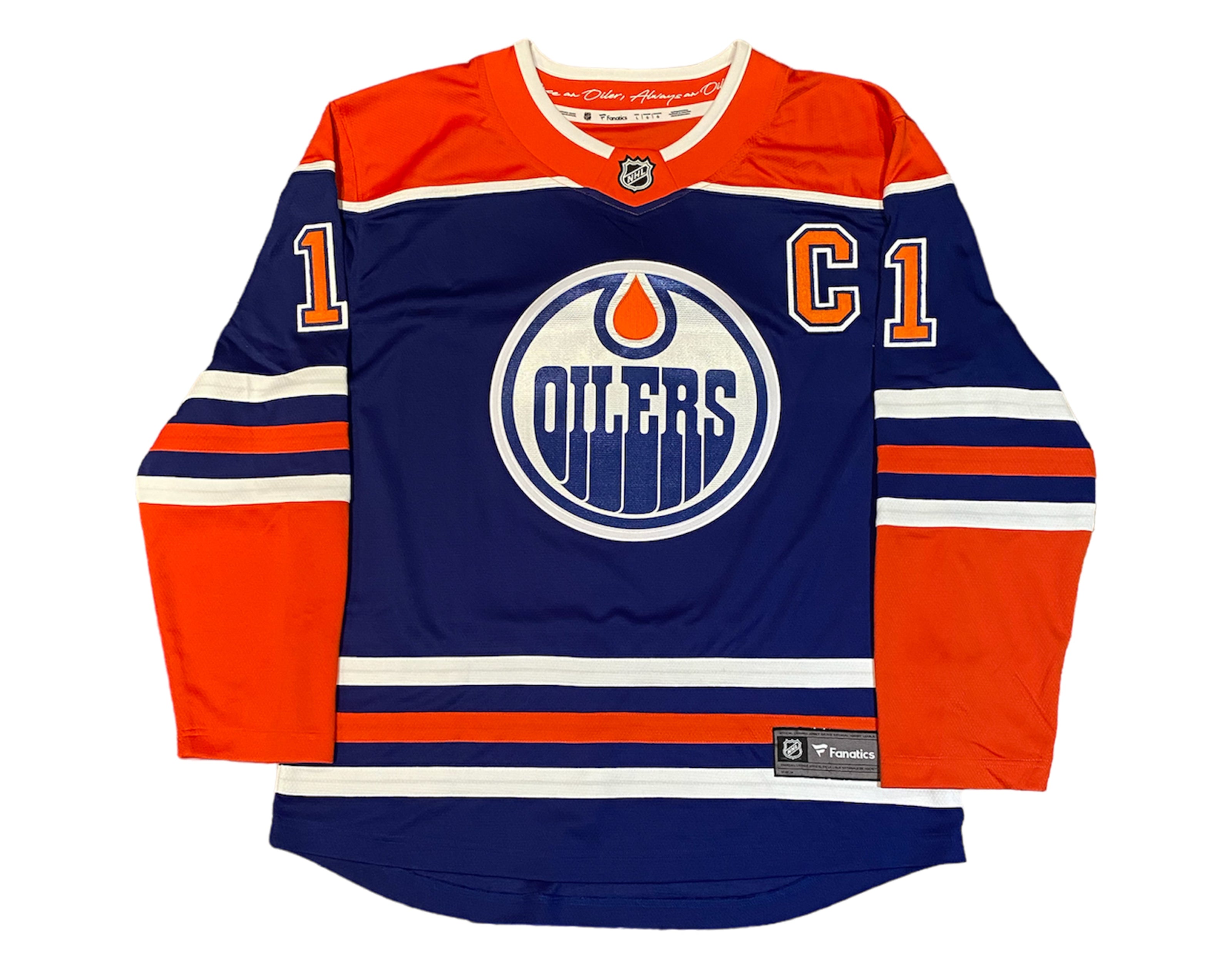 Mark Messier Autographed Edmonton Oilers Home Fanatics Jersey