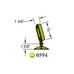 Luminaire paysager d'accentuation  - 0594