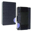 Metal Card Wrapped Carbon Fiber RFID Anti theft Brush Wallet