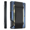 Metal Card Wrapped Carbon Fiber RFID Anti theft Brush Wallet