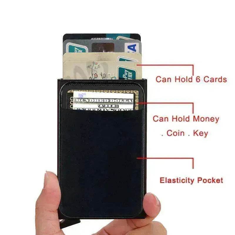 Metal Credit Card Holder Smart Wallet