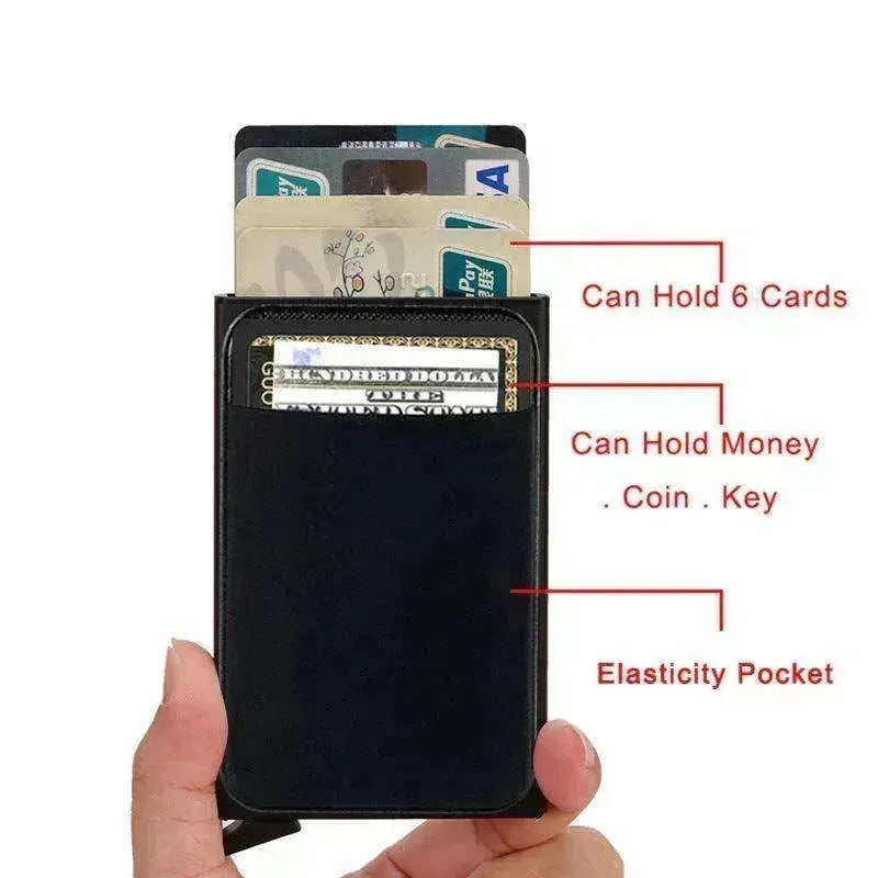 Metal Credit Card Holder Smart Wallet