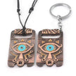 Zelda Sheikah Eye Metal Keychain – Gaming Collectible Bottle Opener