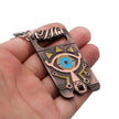 Zelda Sheikah Eye Metal Keychain – Gaming Collectible Bottle Opener