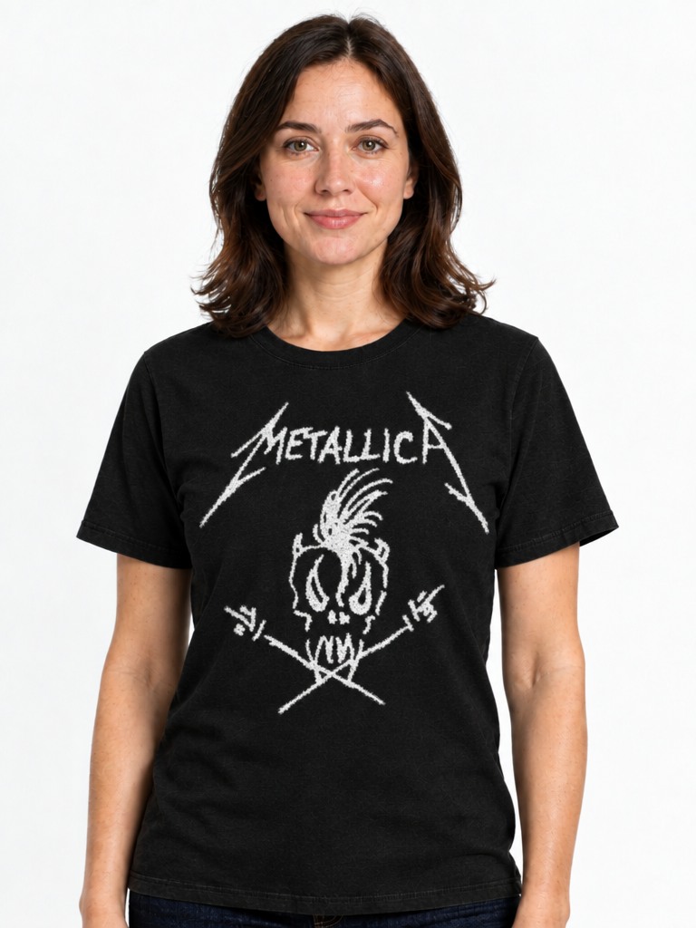 Metallica Scary Bones Black T-Shirt
