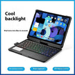 iPad Keyboard Case with Touchpad – 360° Rotating Bluetooth Keyboard for iPad Air 5/4 & iPad Pro 11