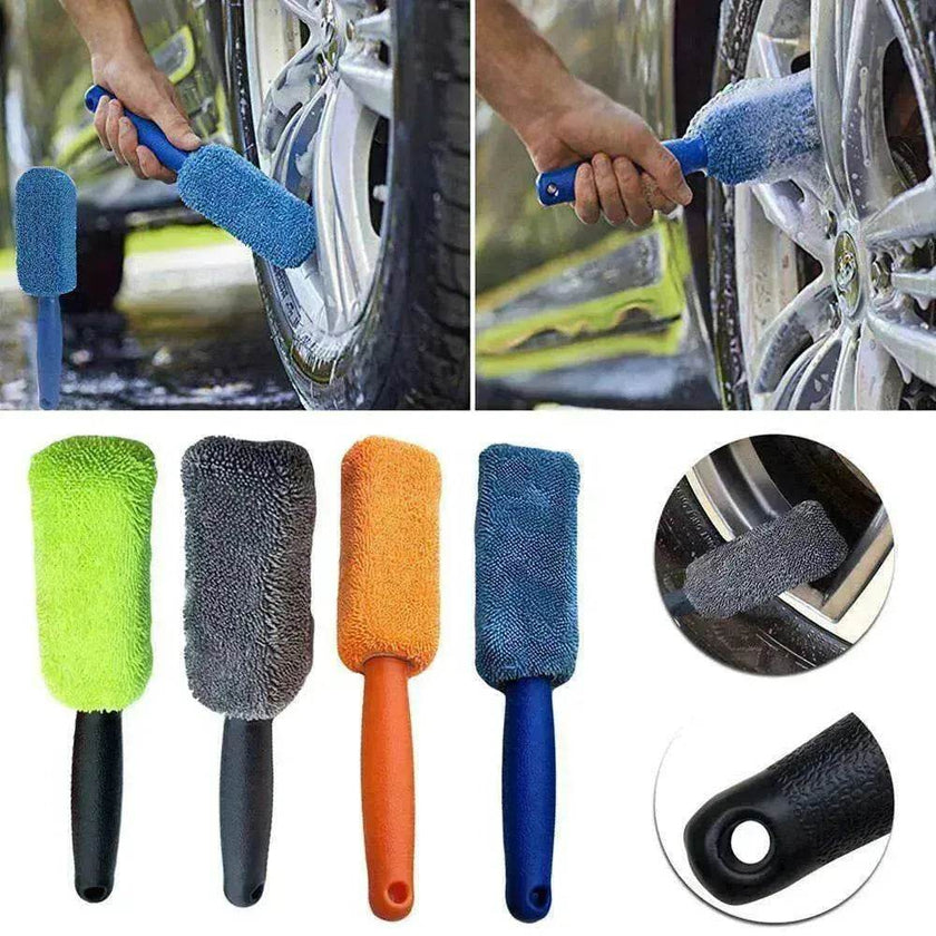 Microfiber High Quality Long Handle Tire Brush