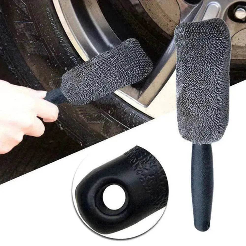 Microfiber High Quality Long Handle Tire Brush