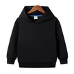 Middle And Small Size Children's Customized Pure Cotton Hooded Blank Sweater