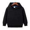 Middle And Small Size Children's Customized Pure Cotton Hooded Blank Sweater